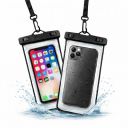 PulGos Pack of 2 Waterproof Phone Pouch (Black)...