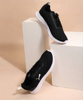 PUMA  Bridge Comfort Running Shoes For Men  (Black , 7)