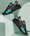 PUMA Calibrate Restored Tron Running Shoes For Men (Black)...