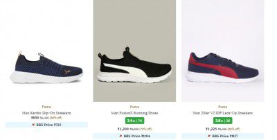 PUMA Casual Shoe min 70% to 85% off from Rs.850