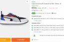 PUMA Colour blocked IDP Sneakers For Men (White , 6)...