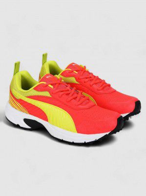 PUMA Cricket Active Cricket Shoes For Men (Red , 11)