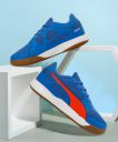 PUMA Deuce Badminton Shoes For Men (Blue , 6)...