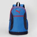 PUMA Large 34 L Backpack One Spacious Unisex Multipurpose bag with Laptop Sleeve CORE V2 (Blue)...