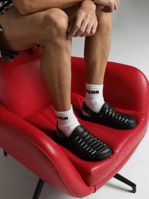 PUMA  Men Puma Clogs Clogs Sandal (Black , 8)