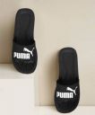 PUMA  Men Purecat Black Flats Sandal...