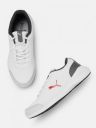 Puma Men White Woven Design Puma Forza Running Shoes...