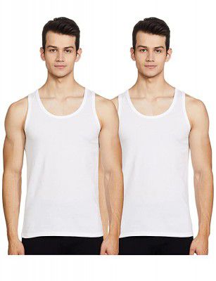 Puma Mens BSC Crew Vest V-Pk of 2 Regular Underwear