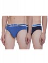 Puma Mens Stretch Brief Contrast WB- Pack of 2...