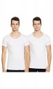 Puma Mens Stretch Crew Vest 02-Pk of 2 Regular Underwear...