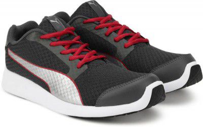 PUMA  Nocturnal Running Shoes For Men  (Grey)