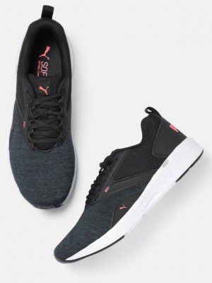 PUMA NRGY Comet Running Shoes For Women  (Black)