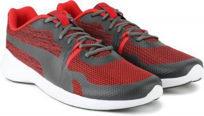 PUMA  Pacer Wave Running Shoes For Men  (Red, Grey)