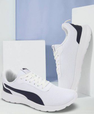 PUMA Plush Comfort Running Shoes For Men  (White , 8)