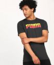 PUMA  Printed Men Round Neck Grey T-Shirt...