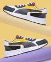 PUMA  Puma Men White Black Colourblocked IDP Sneakers Sneakers For Men (White)...