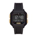 Puma Remix Digital Black Dial Unisexs Watch-P5060...