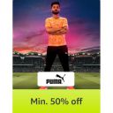 Puma Sportswear is available @ a minimum of 50% off...