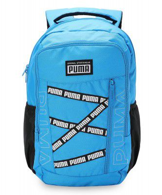 Puma Unisex-Adult TapeColorblock Backpack, Nrgy Blue-Black (9103502)