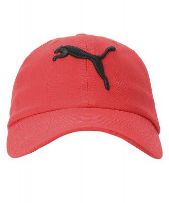 Puma Unisex, Cotton Ess Cap (Red, One Size)