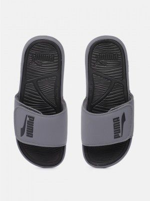 Puma Unisex Grey Cool Cat 2.0 V FS Printed Sliders