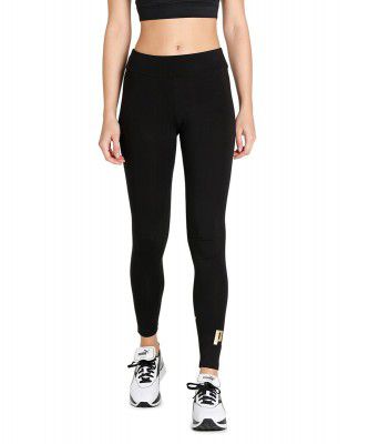 Puma Women ess+ Metallic Leggings Black, (84830701-3xl)