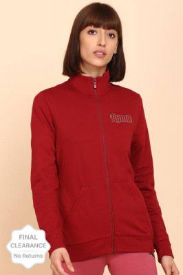 PUMA Women Solid Casual Jacket