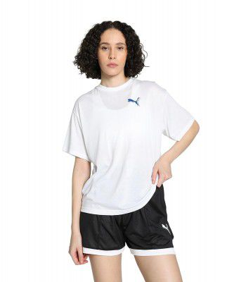 Puma Women's Printed Regular Fit T-Shirt