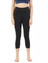 PUMP'D Women's Stretch Cotton Capris -Dry Tech, Anti-Odor, Soft Seams, Squat Proof...