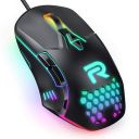 PunnkFunnk CW902 Wired USB Gaming Mouse with RGB for PC/Laptop...