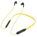 PunnkFunnk PF100 in-Ear Bluetooth Neckband with Up to 12Hrs Playback, Boom Mic & Bluetooth v5.0, Voice Assistant Wireless Earphone (Yellow)...