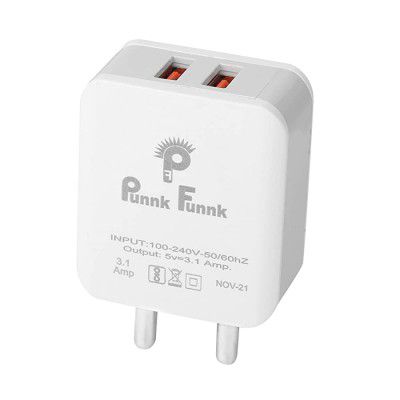 PunnkFunnk PFC 222 Dual USB Smart Charger