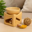 Pure Source India Ceramic Aroma Oil Diffuser Burner with Tealight Holder...