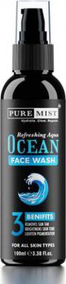 Puremist Ocean | Oil Control | Fights Acne & Pimples | Brightens Skin | Suitable for Men & Women Face Wash  (100 ml)