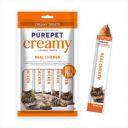 Purepet Creamy Lickable Cat Treats 375g (5 x 75g) | Real Chicken ...