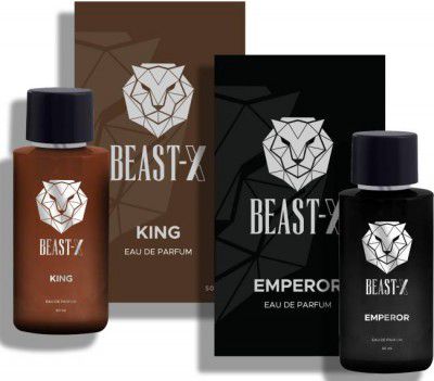 PureSense BEAST-X King + Emperor Premium Perfume Gift Set Pack of (2x50ml) - 100 ml  (For Men)