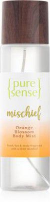PureSense Body Mist Mischief Orange Long Lasting Fragrance Womens Perfume Body Mist - For Men & Women  (150 ml)