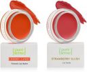 PureSense Lip Balm Combo For Dry Damaged & Chapped Lips Cherry Candy and Strawberry Slush (Pack of: 2 10 g)...
