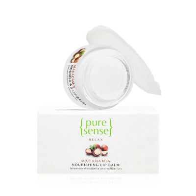 PureSense Macadamia Nourishing Lip Balm for Soft Mosturised & Glossy Lips | 5g