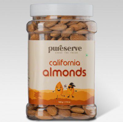 Pureserve Natural California Almonds 500g 