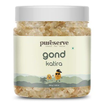 Pureserve Premium Gond Katira (Tragacanth Gum) 250g – 100% Natural, Edible, Cooling Superfood