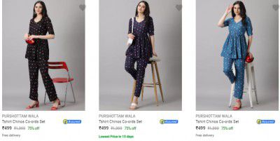 Purshottam Wala Co Ords Starts ₹499