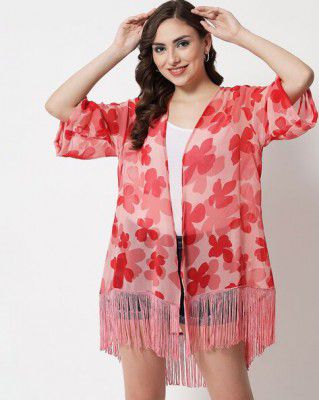 PURYS Floral Shrug