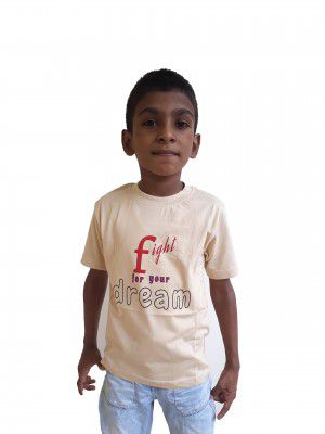 Putrans Fight for Your Dream Unisex Regular Fit Round Neck T-Shirt