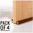 PYORIT Door Stoppers | Seal | Closers |Bottom| (Pack of 4,39")(Brown)...