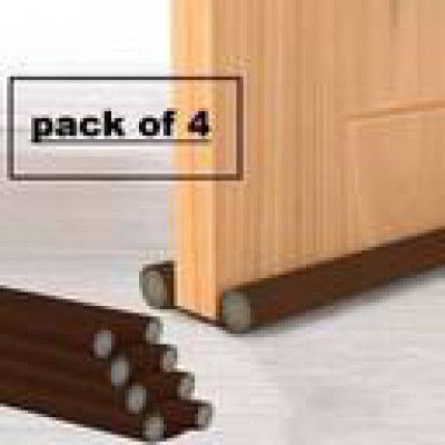 PYORIT Twin Door Draft Fabric Cover Guard (Pack of 4)