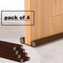 PYORIT Twin Door Draft Fabric Cover Guard (Pack of 4)...