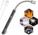 Q7 BRAND 360 Degree Flexible Rechargeable Electric Kitchen forCandle_Stove Aluminium Kitchen Tool Set  (Multicolor, Gas Lighter)...