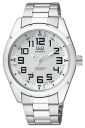 Q894n214y Silver/White Analog Watch...