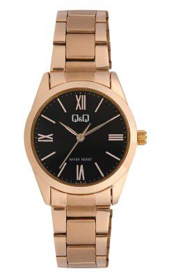 Q&Q Analog Black Dial Women's Watch-QB43J008Y